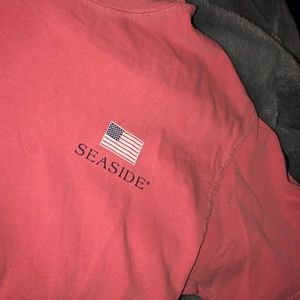 Pink seaside T-shirt